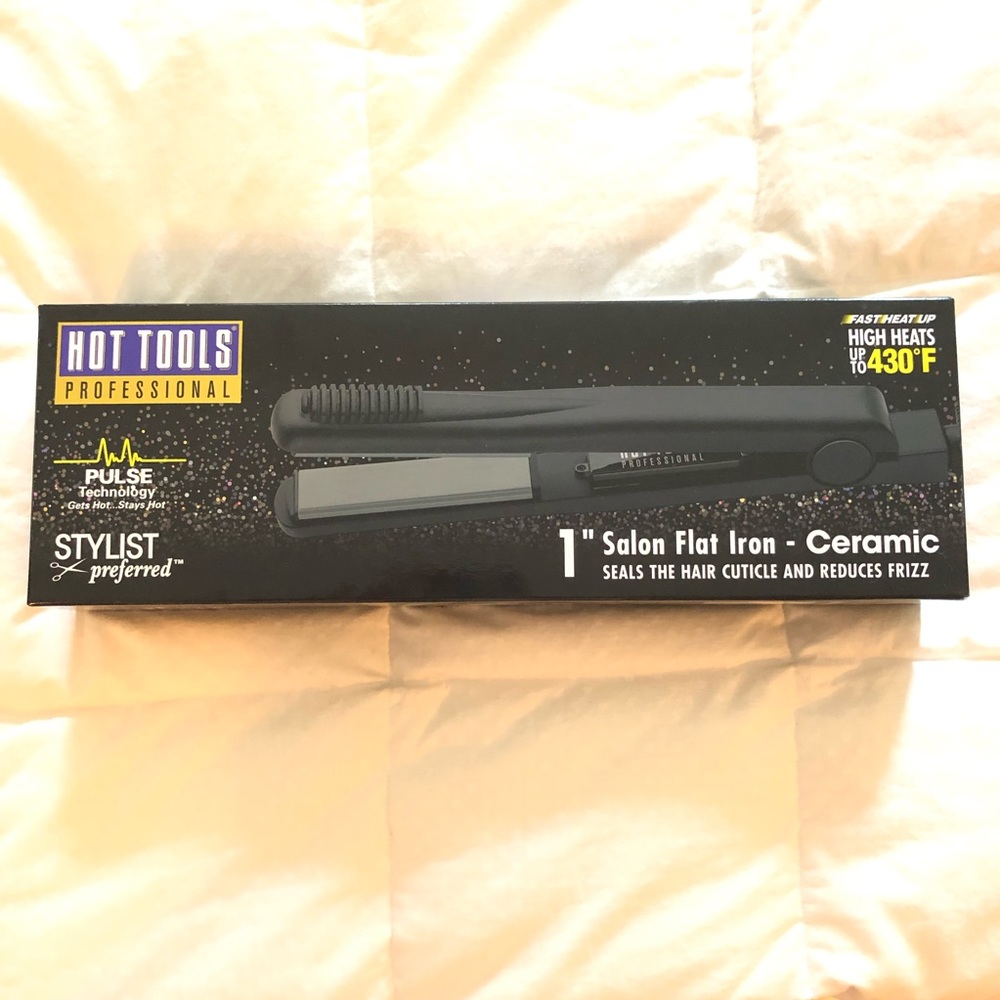 Hot Tools 1" Salon Flat Iron - Ceramic